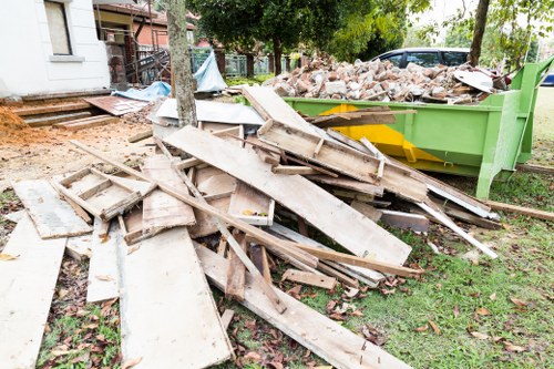 Waste removal services in Southgate showcasing eco-friendly techniques